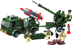 Конструктор Brick Военная техника с аксессуарами 812