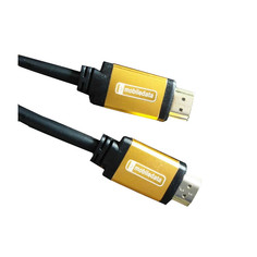 Аксессуар Mobiledata HDMI 4K v.2.0 1.8m Metal Gold HDMI-2.0-GY-1.8