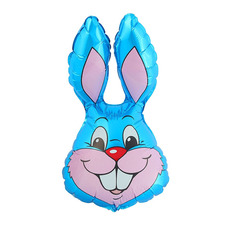 Шар фольгированный Flexmetal Кролик Blue 1230013