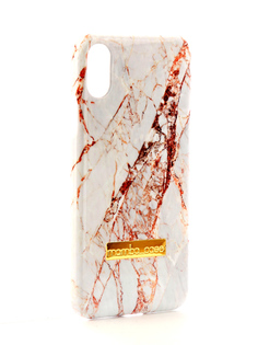 Аксессуар Чехол Mamba Case White-Gold Marble для APPLE iPhone X