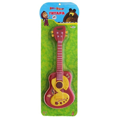 Детский музыкальный инструмент Играем вместе Гитара Маша и Медведь 058A B278735-R2