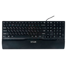 Клавиатура Delux DLK-1882UB Black USB