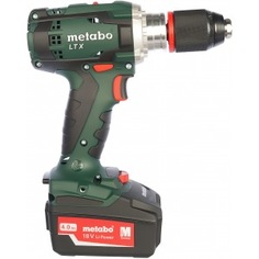 Аккумуляторный винтоверт metabo bs 18 ltx impuls 602191500