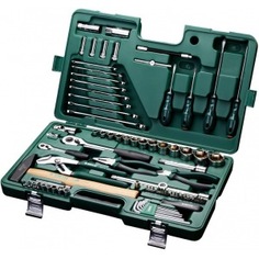 Универсальный набор инструмента, 80 шт, 1/4 и 1/2 dr, sata 09403