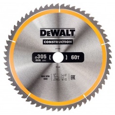 Пильный диск construct (305х30 мм; 60 atb) dewalt dt1960