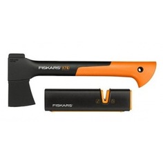 Промо-набор fiskars: топор х7 + точилка 1020183