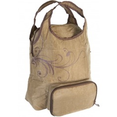 Сумка-холодильник thermos foldable tote - brown 12l 446459