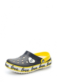 Сабо Crocs Drew x Crocs Crocband Clog K Navy/Whi C10