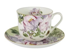 Чашка с блюдцем "Райский сад" Anna Lafarg Stechcol