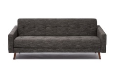 Диван-кровать lambo (myfurnish) серый 220x85x95 см.