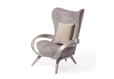 Кресло apriori s (actualdesign) серый 85.0x105.0x110.0 см.