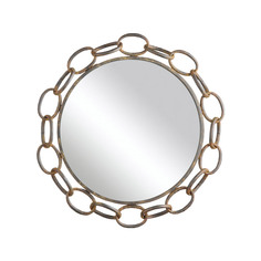 Зеркало "ROUND METAL CHAIN FRAMED" Gramercy