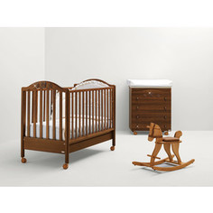 Кроватка Mibb Scinttilla Noce Antico (темный орех) LI262NA