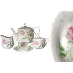 Чайный сервиз Narumi Апрельская роза из 17 предметов на 6 пресон (N9113-52499AL)