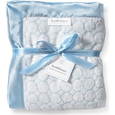 Плед SwaddleDesigns Pastel Blue Puff Circles (SD-311PB)