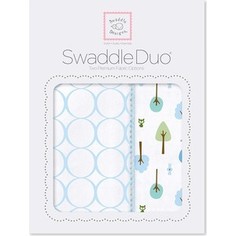 Набор пеленок SwaddleDesigns Swaddle Duo PB Cute and Wild (SD-184PB)