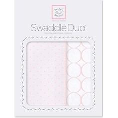 Набор пеленок SwaddleDesigns Swaddle Duo PP Dot/Mod Circle (SD-472PP)
