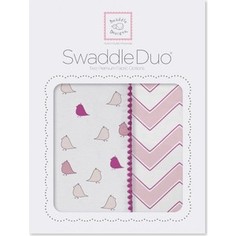 Набор пеленок SwaddleDesigns Swaddle Duo PK Chickies/Chevron (SD-470P)