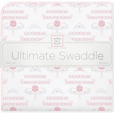 Фланелевая пеленка SwaddleDesigns для новорожденного PP Little Princess (SD-414PP)