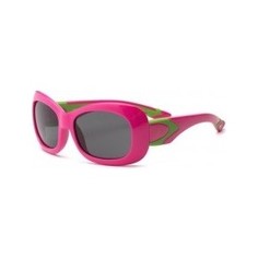 Cолнцезащитные очки Real Kids детские Breeze для девочек с поляризацией розовый/салатовый (7BRECPLMP2)