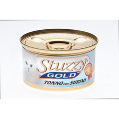Консервы Stuzzy Cat Gold Tuna & Surimi кусочки в собственном соку с тунцом и сурими для кошек 85г (132.С403)