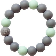 Силиконовый браслет Itzy Ritzy Round Bead Mint (BRACEBEAD9202)