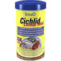 Корм Tetra Cichlid Colour Mini Complete Food for Smaller Cichlids улучшение окраса для всех видов небольших цихлид 500мл