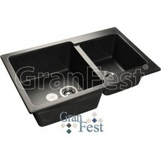 Мойка кухонная GranFest гранит 780x510 (Gf-P780K черная)