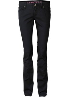 джинсы, низкий рост (K) (черный) Bonprix