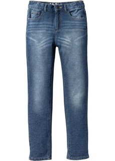 Спортивные джинсы Slim Fit (синий «потертый») Bonprix