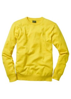 Пуловер (желтый) Bonprix