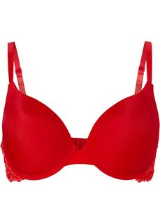 Бюстгальтер пуш-ап, чашка B (красный) Bonprix