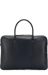 Кожаная сумка для ноутбука Valentino Garavani с плечевым ремнем Valentino