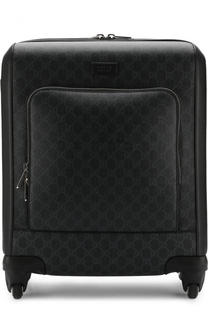 Дорожный чемодан GG Supreme на колесиках Gucci