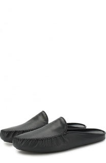 Домашние кожаные туфли Homers At Home