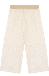 Кружевные кюлоты с металлизированной отделкой I Pinco Pallino