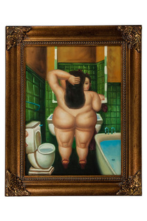 Картина "В ванной комнате" Helen & John Art