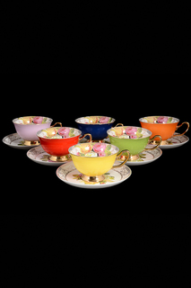 Набор чайных пар, 6шт ROYAL CLASSICS