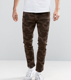 Серые камуфляжные джинсы скинни Brooklyn Supply Co - Серый