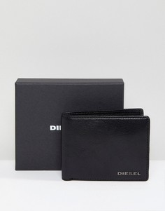 Кожаный кошелек для мелочи Diesel - Черный