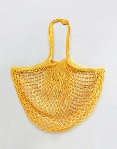 Ярко-желтая сумка-шоппер Rock N Rose - Желтый