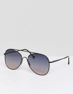 Черные солнцезащитные очки-авиаторы Jeepers Peepers - Черный