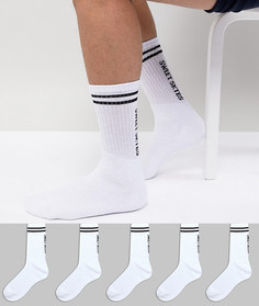 Набор из 5 пар белых носков Sweet SKTBS - Белый