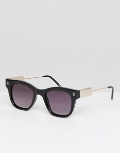 Черные квадратные солнцезащитные очки Spitfire - Черный
