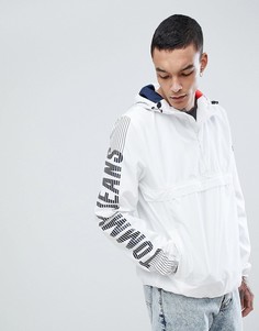 Белая куртка с капюшоном и логотипом на рукавах Tommy Jeans Capsule - Белый