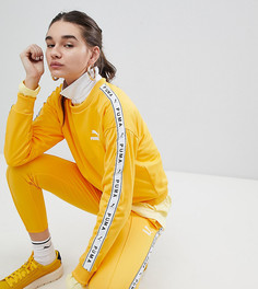 Желтый свитшот с отделкой лентой Puma эксклюзивно для ASOS - Желтый