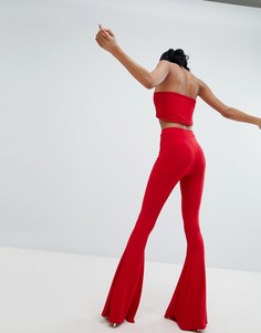 Расклешенные брюки Fashionkilla - Красный