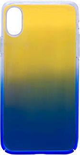 Чехол (клип-кейс) SMARTERRA ColorFlow, для Apple iPhone X, синий [cfcipxgrd]