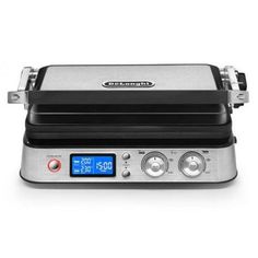 Электрогриль DELONGHI CGH1012D, серебристый и черный [0179510001] Delonghi