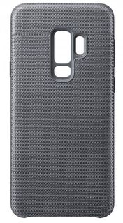 Чехол (клип-кейс) SAMSUNG Hyperknit Cover, для Samsung Galaxy S9+, серый [ef-gg965fjegru]